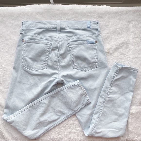 7 For All Mankind Cropped Skinny Jeans - Picture 2 of 8